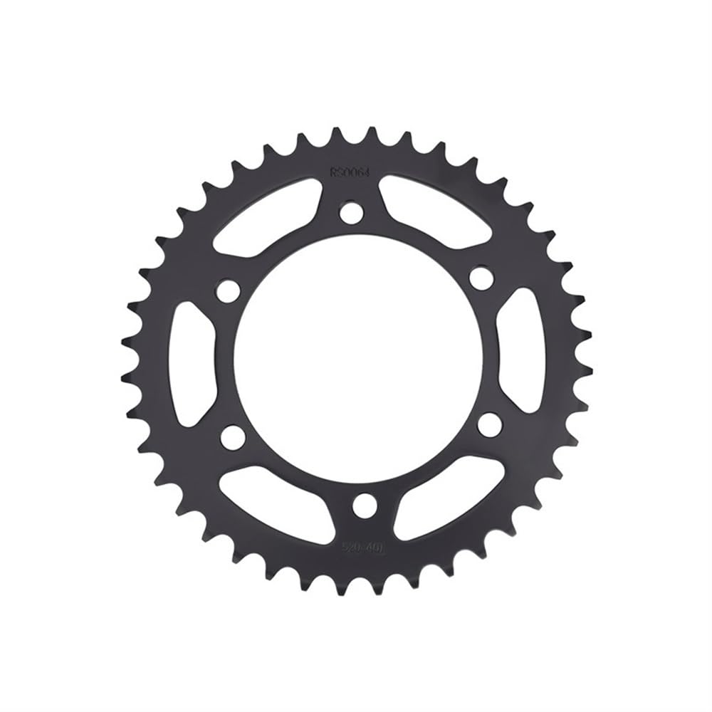 Gear 40T / 43T / 45T Motorcycle Rear Sprocket 520 Chain for