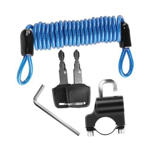 Gatuida アルミ合製ヘルメットロック 軽量コンパクト設計 耐久性 盗難防止バイク用ヘルメット固定具 安定固定機能付き