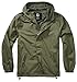 Brandit Summer Windbreaker Frontzip, Oliv, XL Windbreaker günstig Kaufen-Brandit Summer Windbreaker Frontzip, Oliv, XL