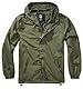 Brandit Summer Windbreaker Frontzip, Oliv, M