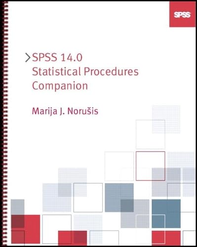 Spss 14.0 Statistical Procedures Companion