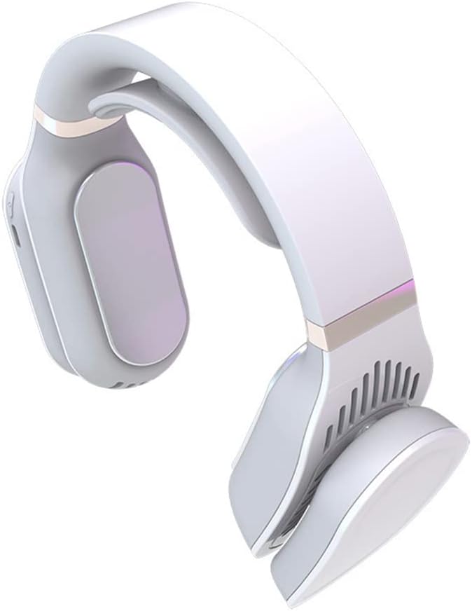 2600mAh Neck Heater Neck Fan 2 In 1 Rechargeable Hanging Neck Heater Multifunctional Neck Protector