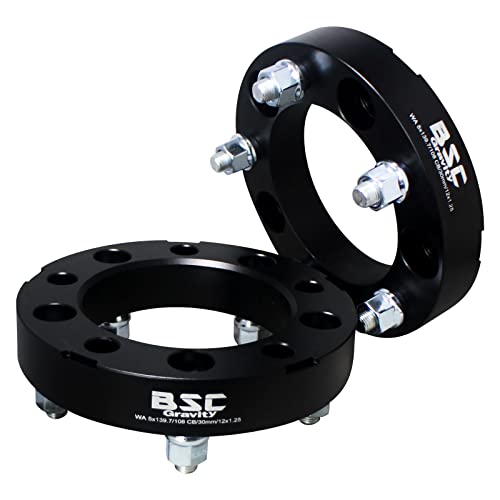 �W���j�[���� ���C�h�g���b�h�X�y�[�T�[�y30mm�z2���g PCD139.7 5H P1.25 �n�u�a108mm �i�b�g10�{�t�i�T�C�Y M12 x 1.25 19HEX�j