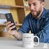 Lustige Ingenieur-Tasse – „Engineer Definition“ Spruch, 11 Oz, Keramik, Weiß, Beidseitig Bedruckt