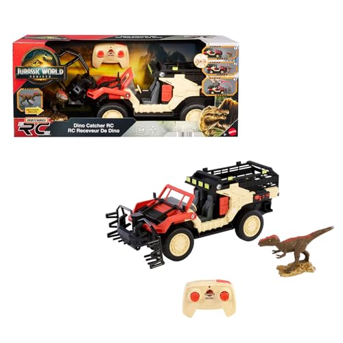 Mattel Jurassic World: El Renacer Matchbox RC Cazadinosaurios