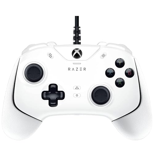 Razer Wolverine V2 (Mercury) - Controller Da Gaming Con Cavo Per Xbox Series X/S + Xbox One + Pc (2 Pulsanti Multifunzione Rimappabili, Modalità Hair 