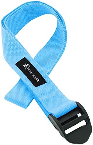 ProsourceFit Cinch Buckle Yoga Strap - Aqua