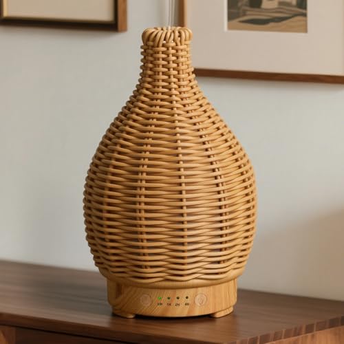 Essential Oil Diffuser with LED Lights and Timer