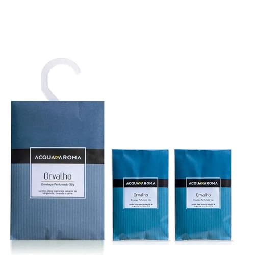 Kit 3 Sachês Perfumados Acqua Aroma Orvalho