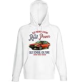  Teesandengines Men\'s Renault Fuego White Hoodie Size Medium