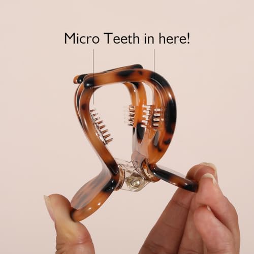 Tortise Color No-slip Good High Grasp Hair Claw Clip Acetate Hair Claw for Women Girls Hair Accessories Gift