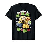 Despicable Me Minion Banana Present Christmas Short Sleeve T-Shirt