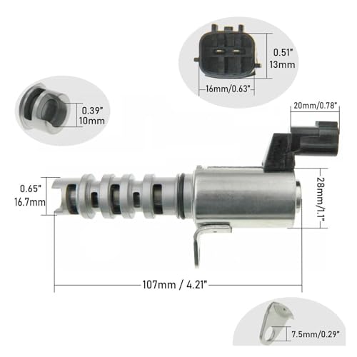 Válvula de control de aceite solenoide 23796-ED000 para solucionar fallos de motor 3