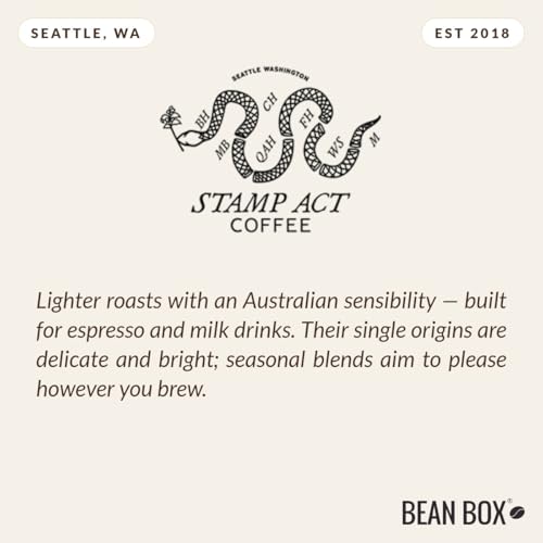 Bean Box Coffee Sampler - 2 Paquetes, Café Molido Fresco miniatura 4