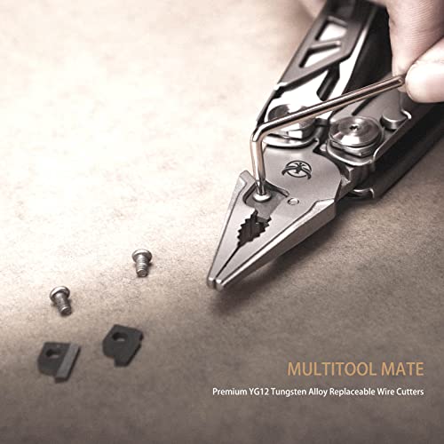 17-In-1 Multitool Pliers With Scissors Saw And Screwdriver, Folding Pocket Knife With Self Locking Stainless Steel Tool For Outdoor Survival, Camping, Hiking #TOP5