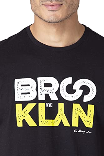 Image of Red Tape Men's Black T-Shirt