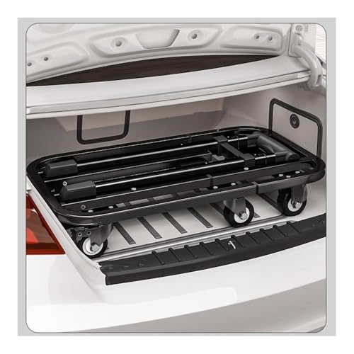 HeavyDu Carrello pieghevole piatto con ruote per la spesa e articoli casalinghi PortabGray C Truck per un facile trasporto