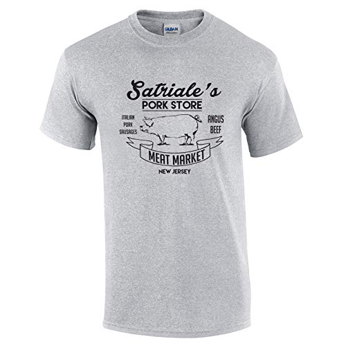 Swaffy Tees 224 Satriales Funny Menâ€™s T Shirt Sport Grey
