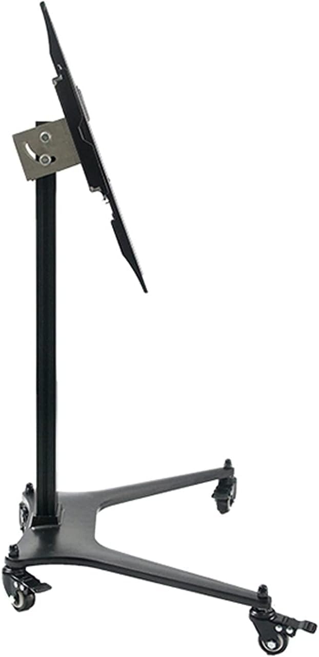 OLSKFUH Mobile Tv Stand, Rolling Tv Stand, Mobile Tv Cart, Tv Stand With Mount For 32-55Inch Tvs Height Adjustable Rolling Tv Stand Mobile Tv Stand Cart, Holds Up To 70Lbs Screen,