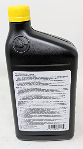 Briggs & Stratton Aceite Motor Sintético 15W-50 2 Quarts miniatura 3