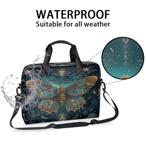 Maletín para laptop unisex 15.7x3x11.8 pulgadas resistente al agua miniatura 3