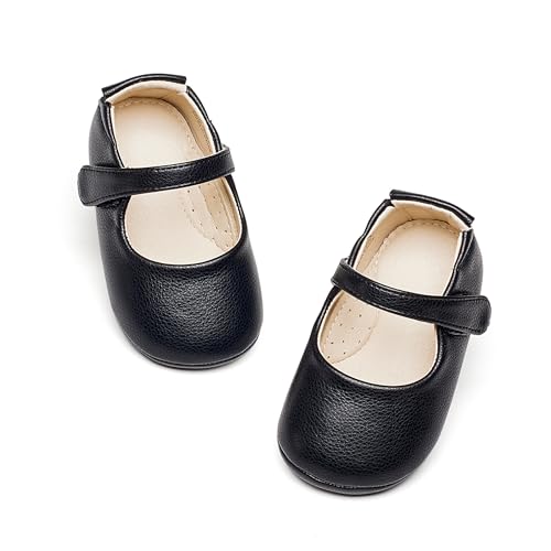 Image of PHIRAMIN Toddler Girl Mary Jane Dress Shoes-Little Girl School Uniform Shoes for Wedding Party