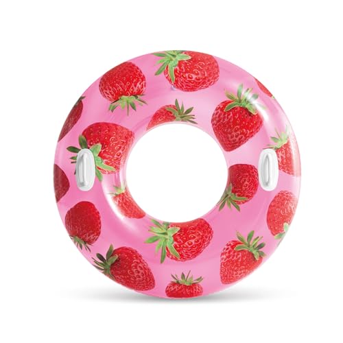 Intex - 56261NP - Bouée Tube Motif Fruit - Coloris aléatoire