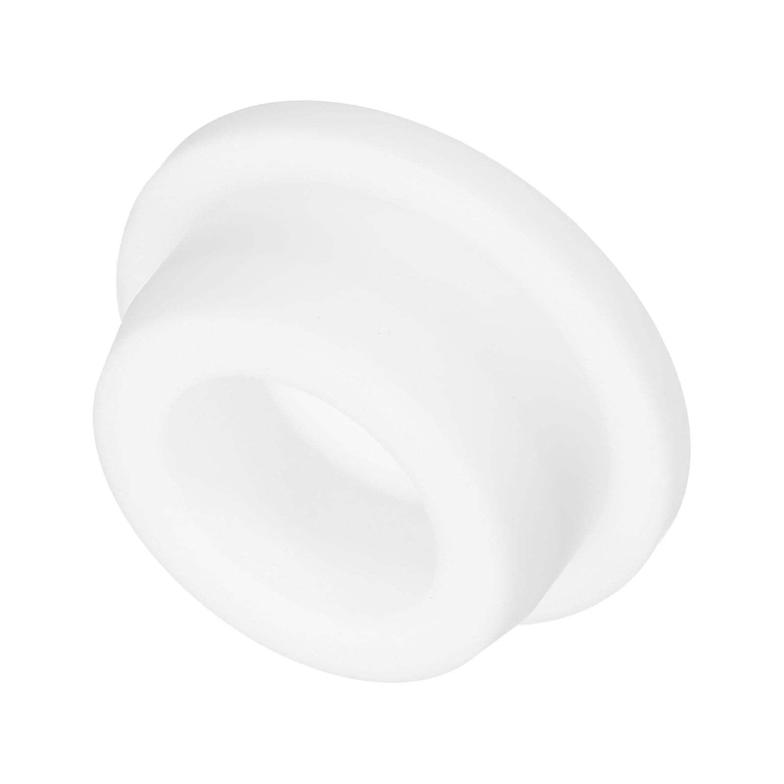 MECCANIXITY High Temp Silicone Plug Mount Dia 29mm/1.14 Inch T Shaped Rubber Stopper Hole Plugs for Powder Coating Plating Waterproof Sealing Plugs White Pack of 1