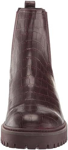 Kenneth Cole REACTION Women's Salt Lug Chelsea Boot, Burgundy, 9 | Image 1