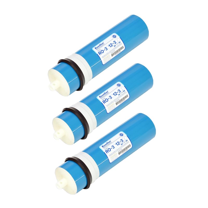 Membrana RO-3012-300 GPD ad alte prestazioni - serie residenziale - per impianti ad osmosi 3 PEZZI