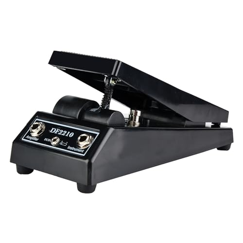 Pedal de Guitarra, DF2210 Pedal Clásico Wah Pedal de Efectos de Guitarra para Band DJ Guitar Lover