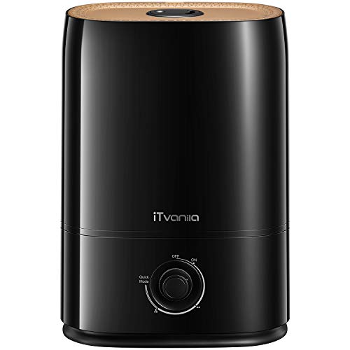 iTvanila Cool Mist Humidifiers, 5L Humidifier for Bedroom Large Room, Nano-Coating, 360° Nozzle