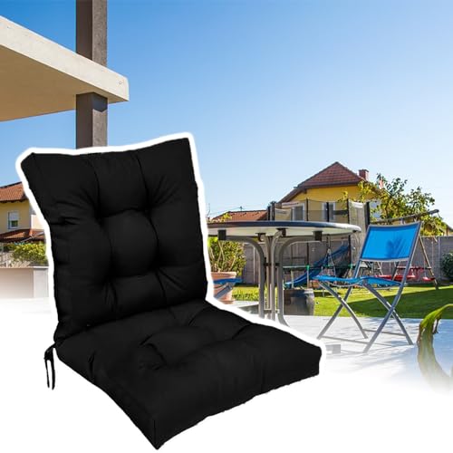 DLLDLGG 42x21x4 in Indoor/Outdoor High Back Chair Cushions, Deep Seat,