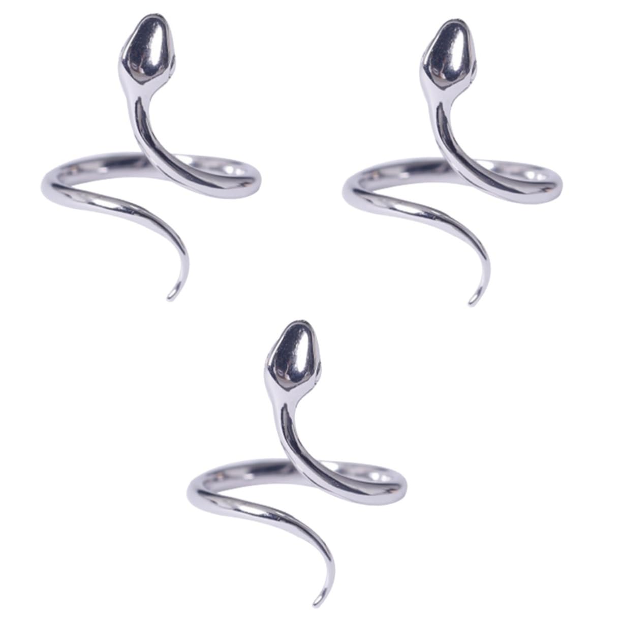 Bague réglable serpent : le cadeau mixte idéal et tendance - 8