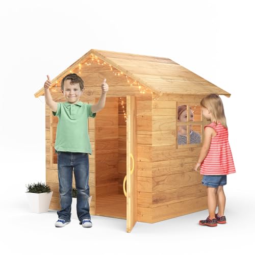 Big Game Hunters 32832 Wooden Playhouse With Floor thumb #3