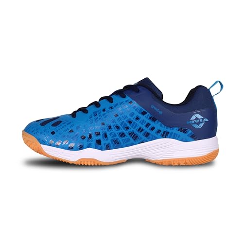 Image of Nivia HY-Energy 2.0 Badminton Shoes for Men, Duofoam Cushion, Breathable Mesh, Non Marking Sole, Ideal for Badminton, Volleyball, Squash, Table Tennis, Pickleball