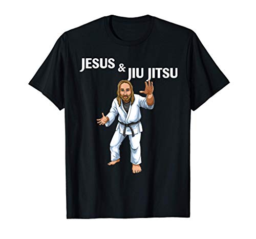 Brazilian Jiu Jitsu y Jesús - BJJ y Grappling Camiseta