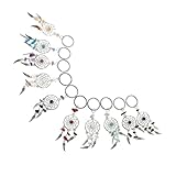 Photo Gallery besportble 10 pezzi portachiavi dreamcatcher in con pendente in cristallo ciondoli con naturale e nappine per decorazione borse e portachiavi Photo Gallery besportble 10 pezzi portachiavi dreamcatcher in con pendente in cristallo ciondoli con naturale e nappine per decorazione borse e portachiavi