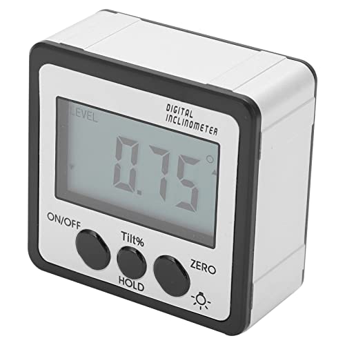 Medidor digital de ángulos Srliya con base magnética miniatura 1