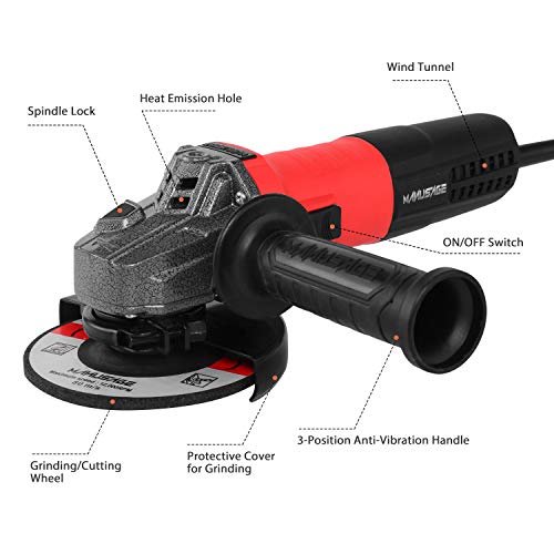 MANUSAGE-7-Amp-Angle-Grinder4-12-inch-Power-Grinder-with-115mm-Grinding-Abrasive-WheelsCutting-Abrasive-Wheels-and-3-Position-Anti-Vibration-Handle MANUSAGE-7-Amp-Angle-Grinder4-12-inch-Power-Grinder-with-115mm-Grinding-Abrasive-WheelsCutting-Abrasive-Wheels-and-3-Position-Anti-Vibration-Handle