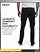 DKNY Bedford Slim Fit Jeans for Men - Tapered Leg Stretch Denim Pants, Classic 5-Pocket Styling | Mens Slim Fit Jeans Black Rinse