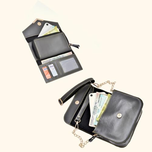 Image of YOUR GIFT STUDIO Customized Women Gift Set | Personalized Ladies Purse, Sling Bag Gift Set | Birthday Gift Set for Ladies | Anniversary Gift for Women