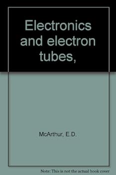 Hardcover Electronics and electron tubes, Book