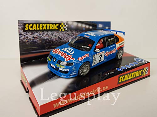 SCX Slot Scalextric 6143 Compatible Seat León Reyes Speedy Nº3