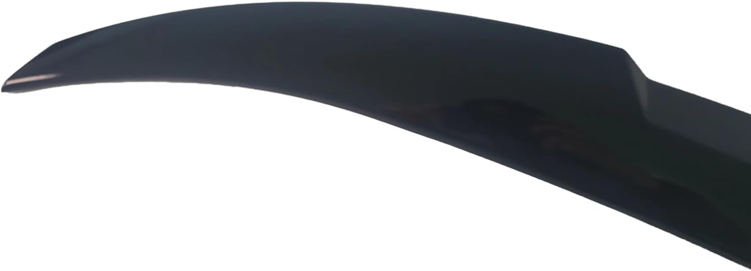 Trunk Spoiler Wing Compatible with 2007-2013 BMW E93 2DR Convertible M3 Gloss Black M4 Style Highkick Rear Spoiler Wing