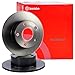 Produktbild Brembo 08.7165.11 Hintere Bremsscheibe mit UV Lackierung, Anzahl 2