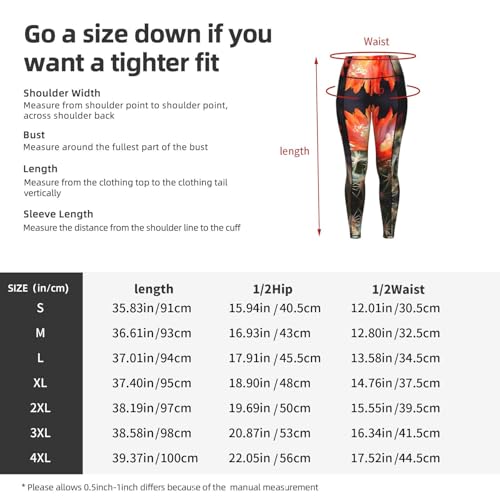 Legging de salle de sport imprimé cactus avec poches femme