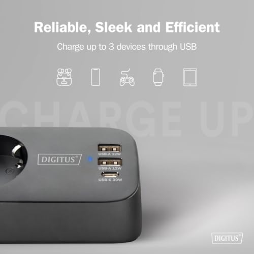 Multiprise avec USB contre surtensions pour protéger votre ordinateur
