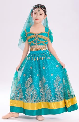 Disfraz completo de danza belly dance para niñas 13-15 años miniatura 6