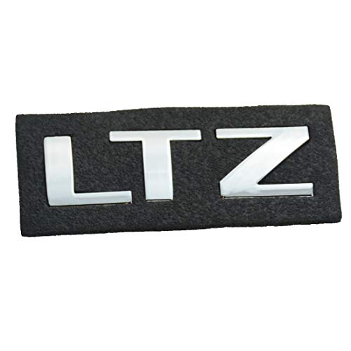 Image of Letter Nameplate Emblem 3D Badge Compatible with 2007-2018 LTZ 2Pack (Chrome)